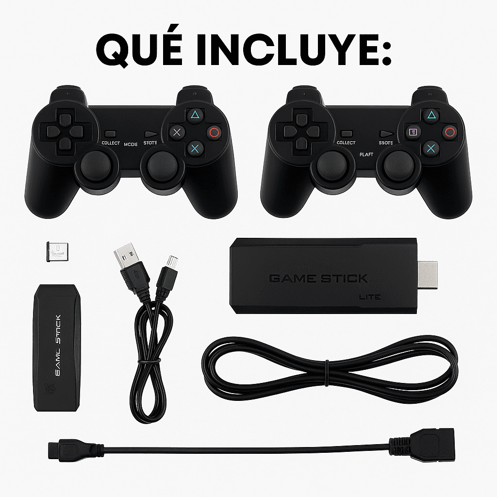 Convierte cualquier TV en una consola de videojuego al instante